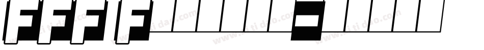 FFF Forward字体转换